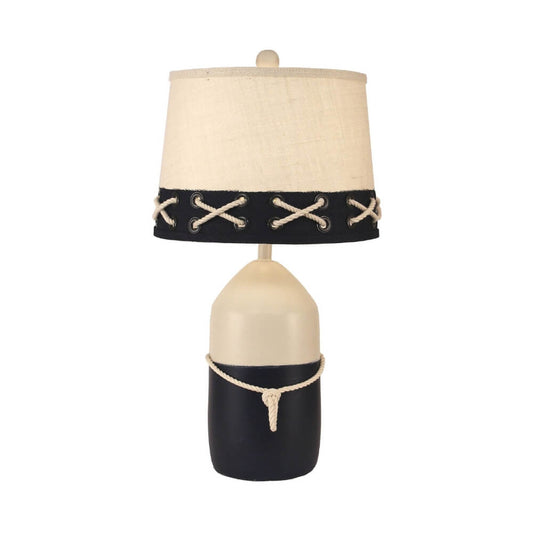 Buoy Ropes Navy Table Lamp