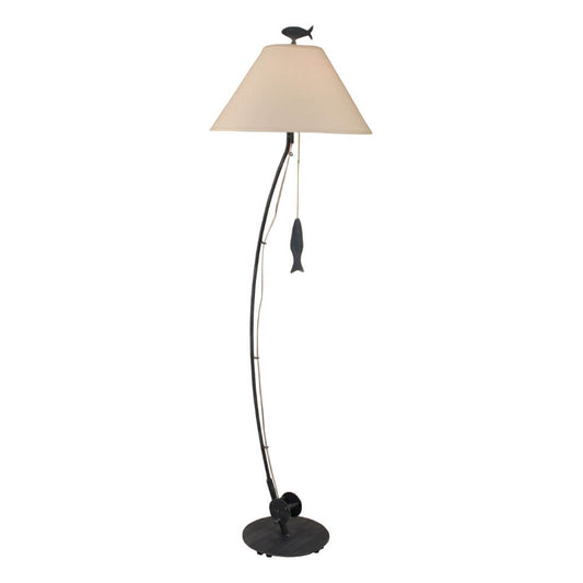 Catch of the Day Navy Floor Lamp