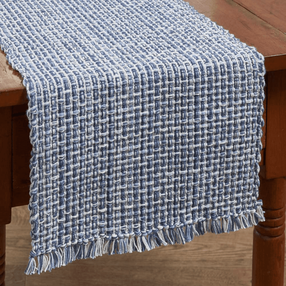 Denim Tweed Table Runner (7694492172520)