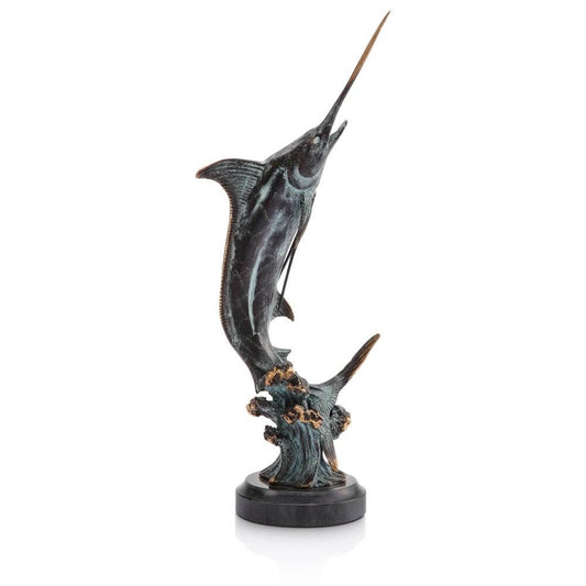 Jumping Marlin Sculpture