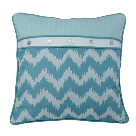 Maldives Chevron Euro Sham Pillow
