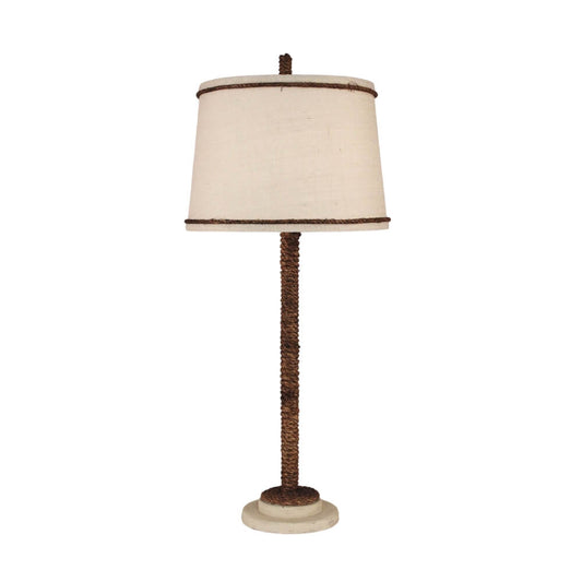 Sailor Rope Spindle Natural Table Lamp
