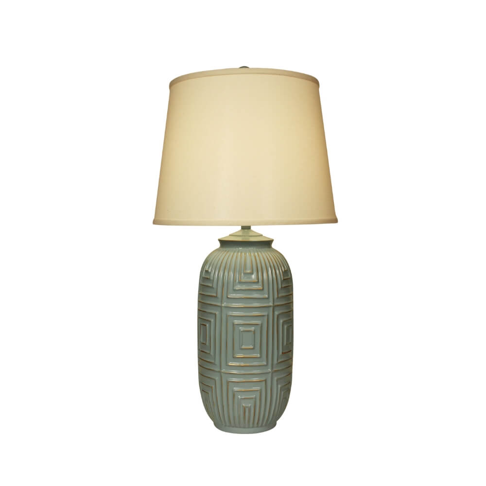 Sea Gray Portrait Accent Lamp