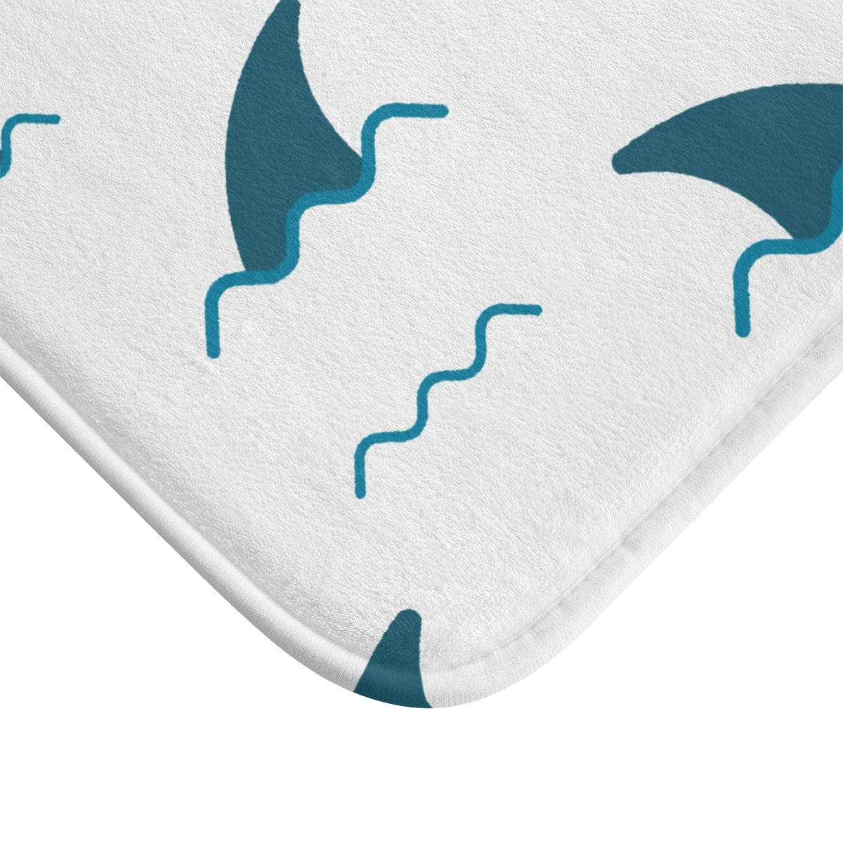 White Shark Bath Mat