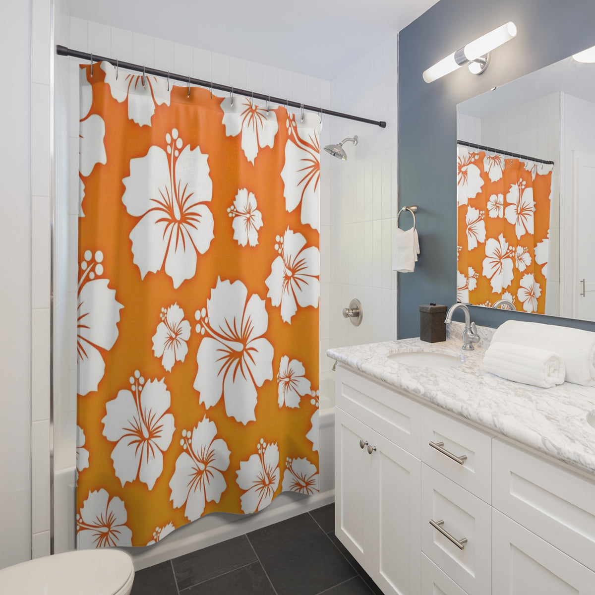 Tropic Flower Shower Curtain
