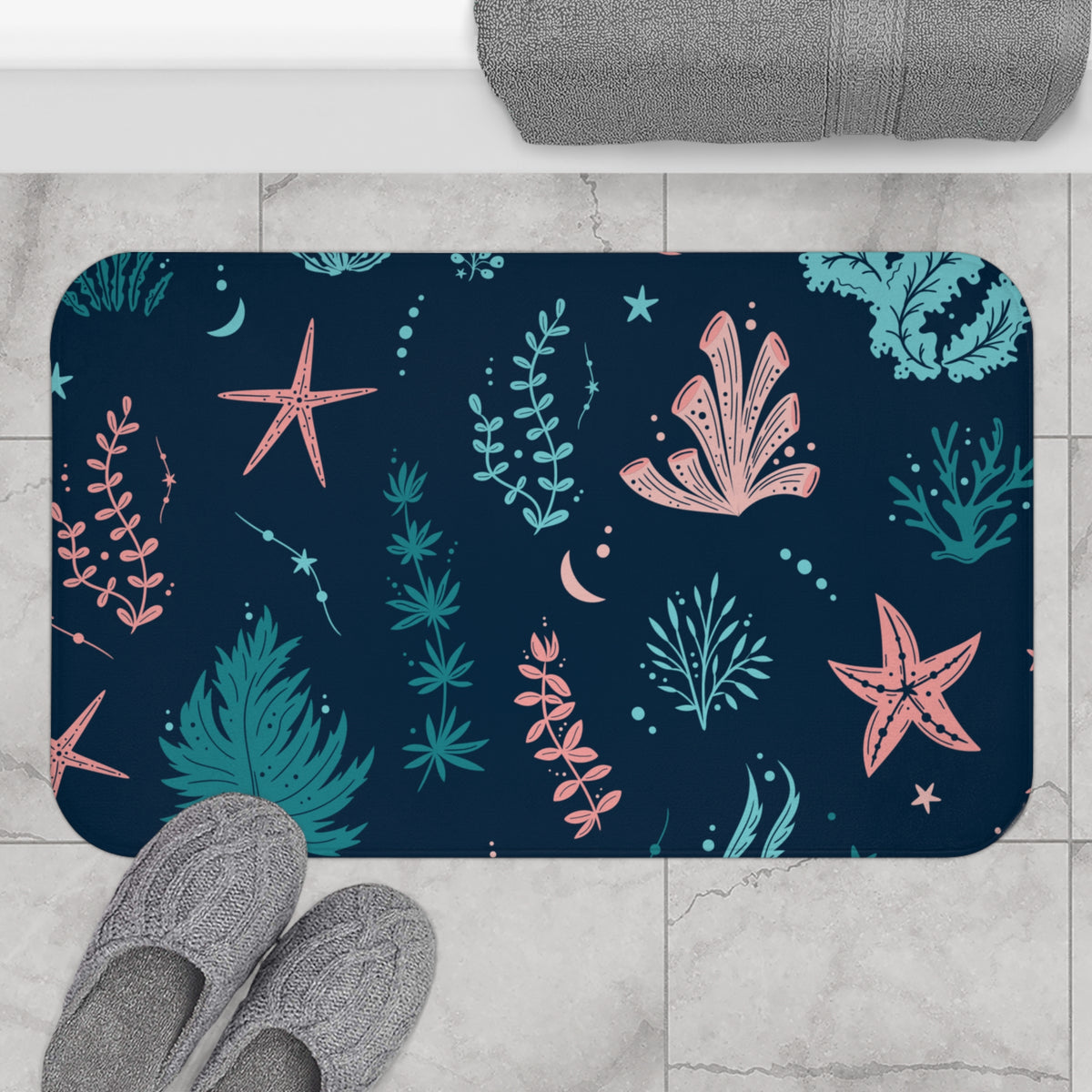 Oceanic Vice Bath Mat