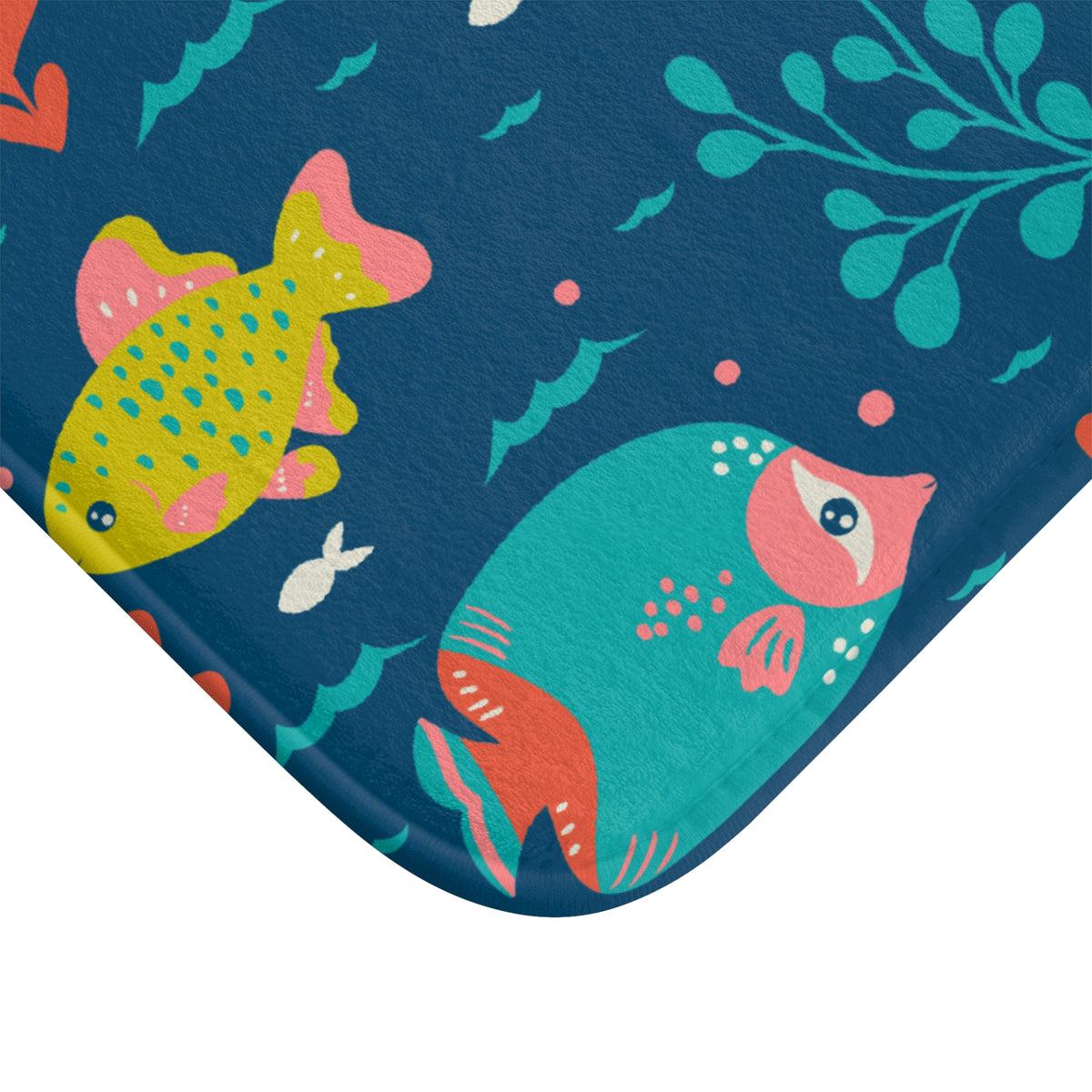Rainbow Fish Bath Mat