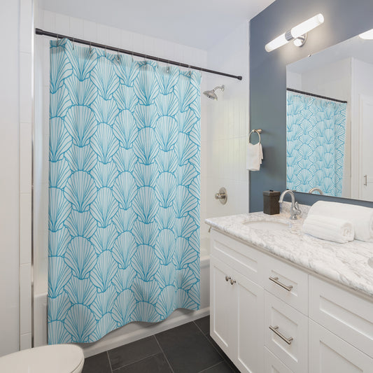 Clam Shower Curtain